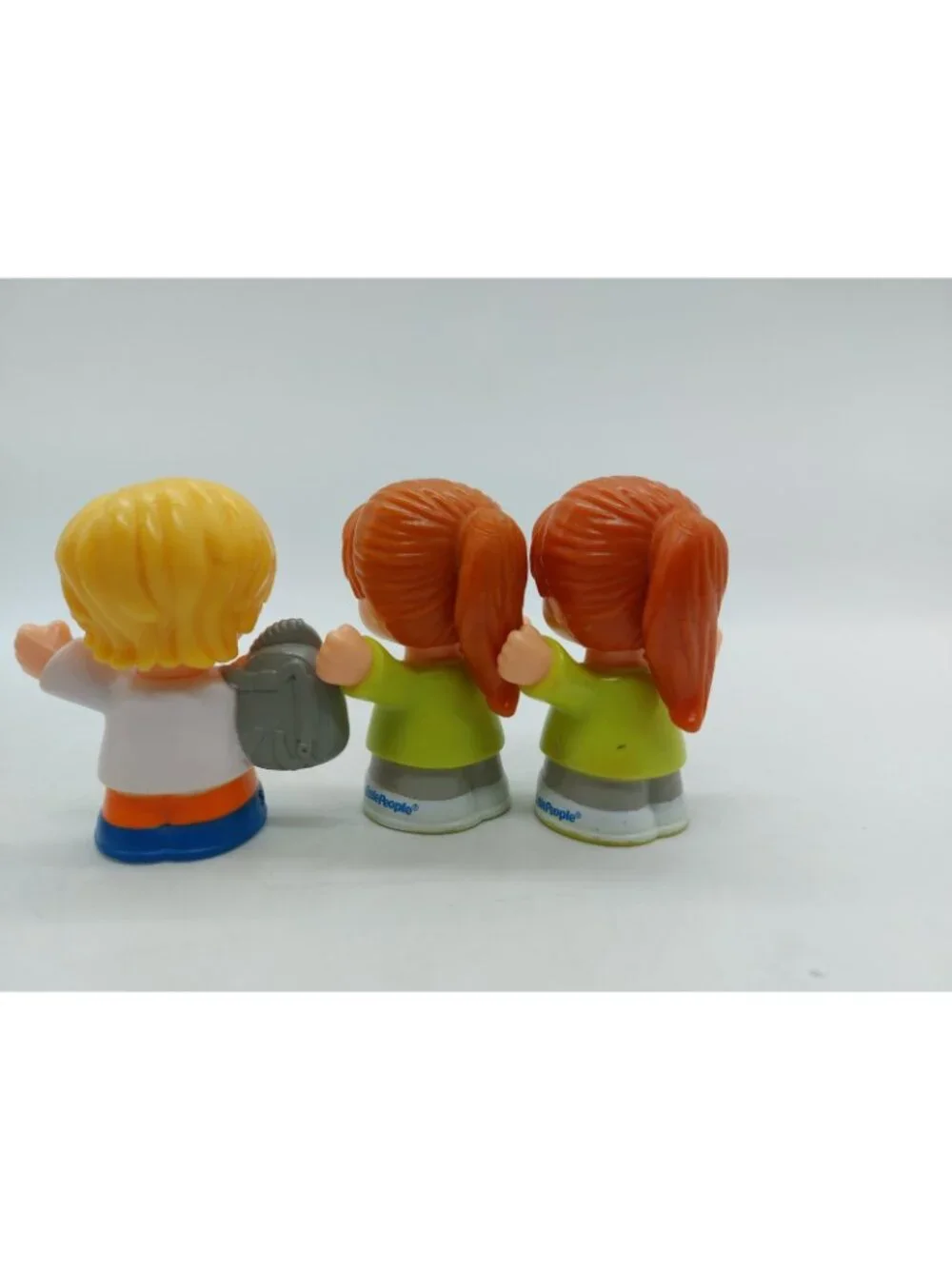 Fisher Price Little People Baby Toddler Girl Boy 1 School Boy 2 Bus Drivers Lot